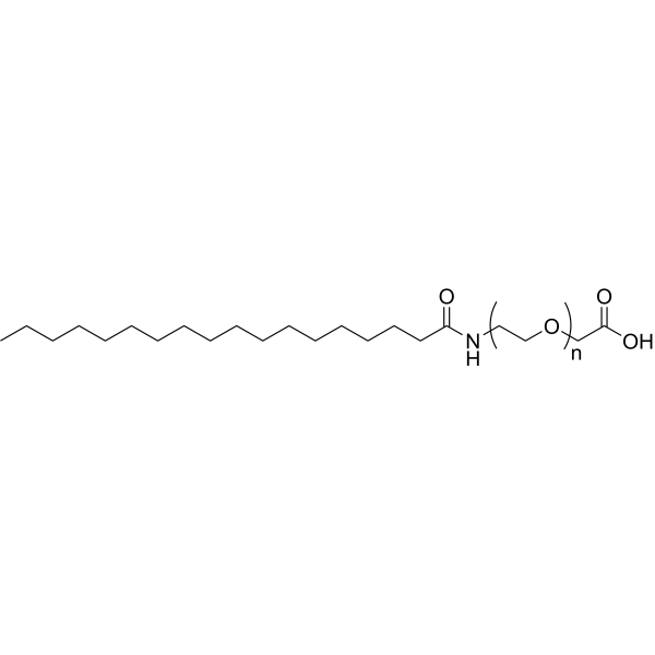 Stearic acid-PEG-CH2CO2H (MW 5000)
